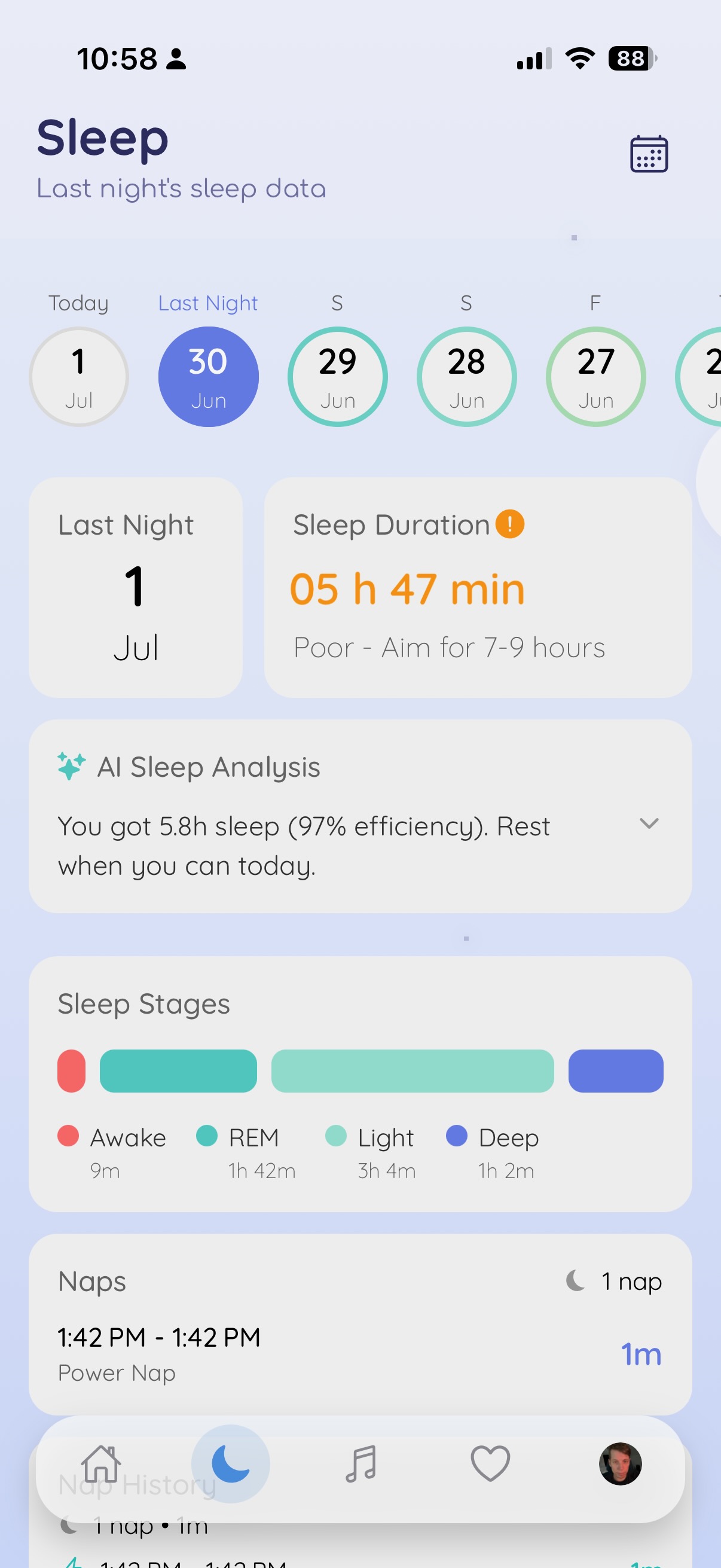 DreemWave - Sleep & Wellbeing App - Screenshot 9